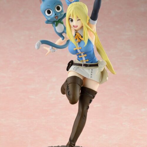 Fairy Tail Happy Lucy Heartfilia Wink Ver. (Bell Fine)