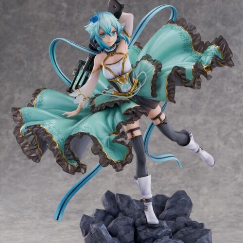 Sword Art Online Sinon Shibuya Scramble Figure Crystal Dress Ver. (CyberZ)