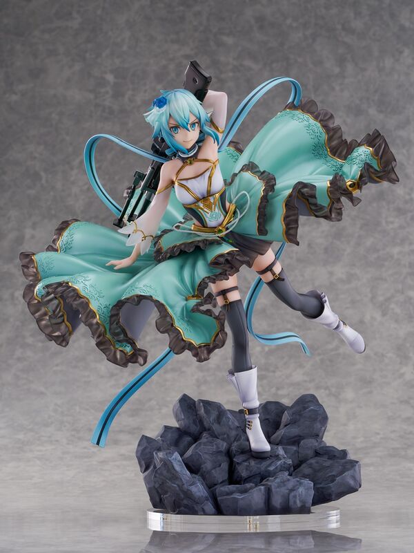 Sword Art Online Sinon Shibuya Scramble Figure Crystal Dress Ver. (CyberZ)