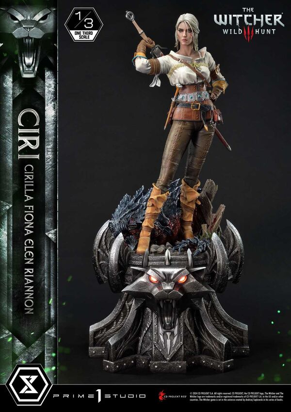 The Witcher 3 Wild Hunt Ciri Hound of the Wild Hunt Museum Masterline Series (MMW3 03) (Prime 1 Studio)