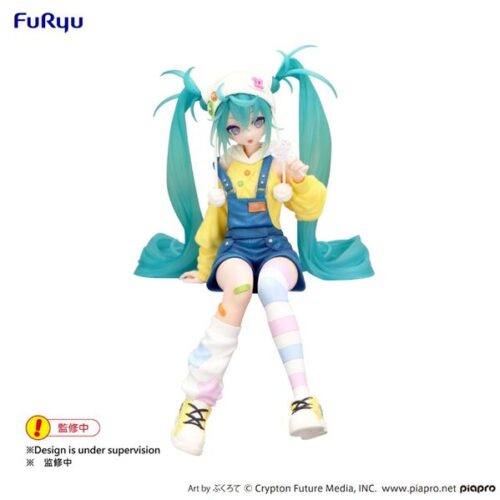 Vocaloid Hatsune Miku Noodle Stopper Figure Lollipop (FuRyu)