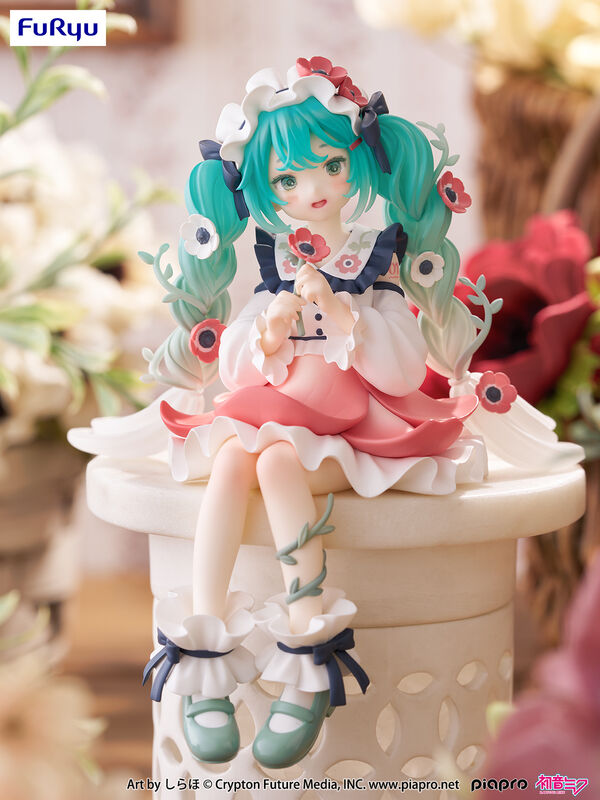 Vocaloid Hatsune Miku Flower Fairy Noodle Stopper Figure Anemone (FuRyu)