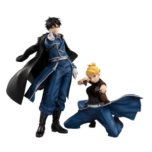 Fullmetal Alchemist Roy Mustang Riza Hawkeye Precious G.E.M. Set (MegaHouse)