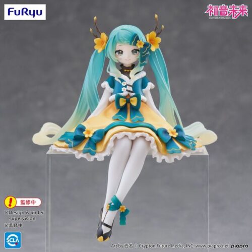 Vocaloid Hatsune Miku Noodle Stopper Figure Chinese New Year Ver. (FuRyu)