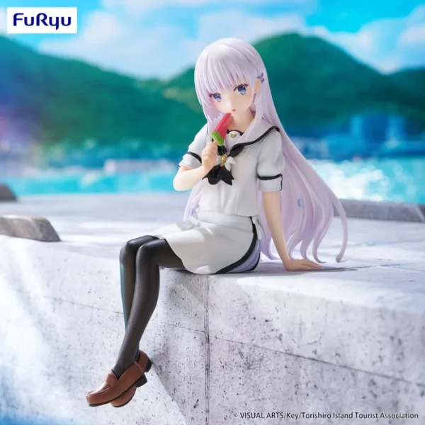 Summer Pockets Naruse Shiroha Noodle Stopper Figure (FuRyu)