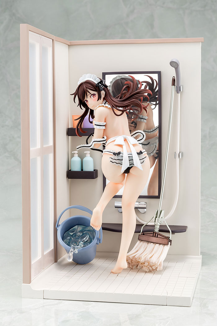 Kanojo, Okarishimasu Mizuhara Chizuru Maid Bikini de Cleanup (Hakoiri Musume)