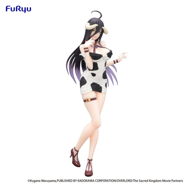 albedo cow pattern dress