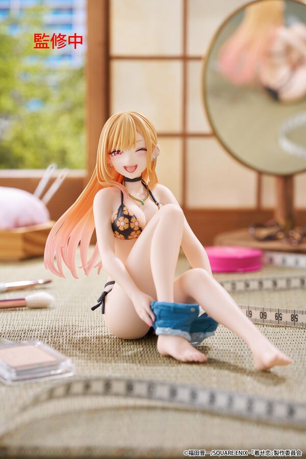My Dress Up Darling Kitagawa Marin Desktop Cute Measured Swimsuit Ver. (Taito)