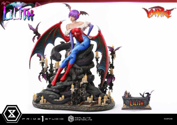 Vampire The Night Warriors Lilith Aensland Real Elite Masterline (REMDKS 02S) Bonus Version (Prime 1 Studio)