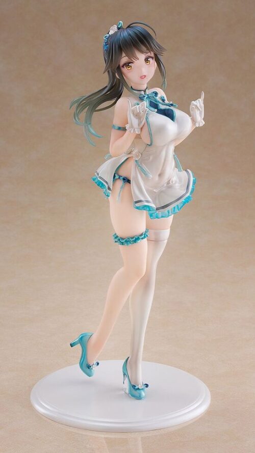Avian Romance Dream Tech Ponytail Girl Qipao (Wave)