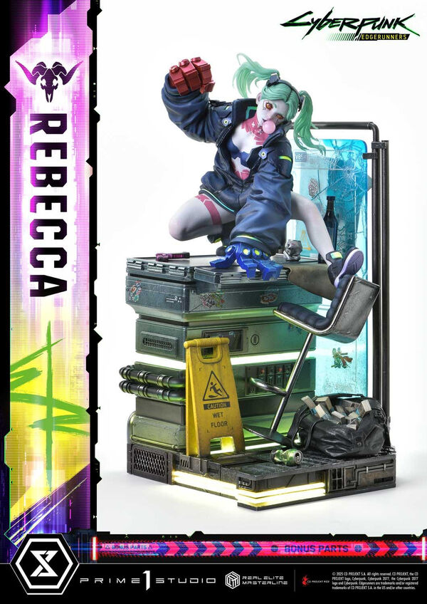 Cyberpunk Edgerunners Rebecca Real Elite Masterline (REMCP 03DXS) DX Bonus Version (Prime 1 Studio)