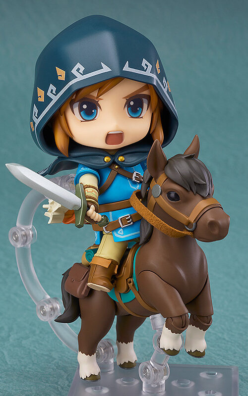 Legends of Zelda Breath of the Wild Link Nendoroid (#733 DX) Breath of the Wild ver., DX Edition (Good Smile Company)