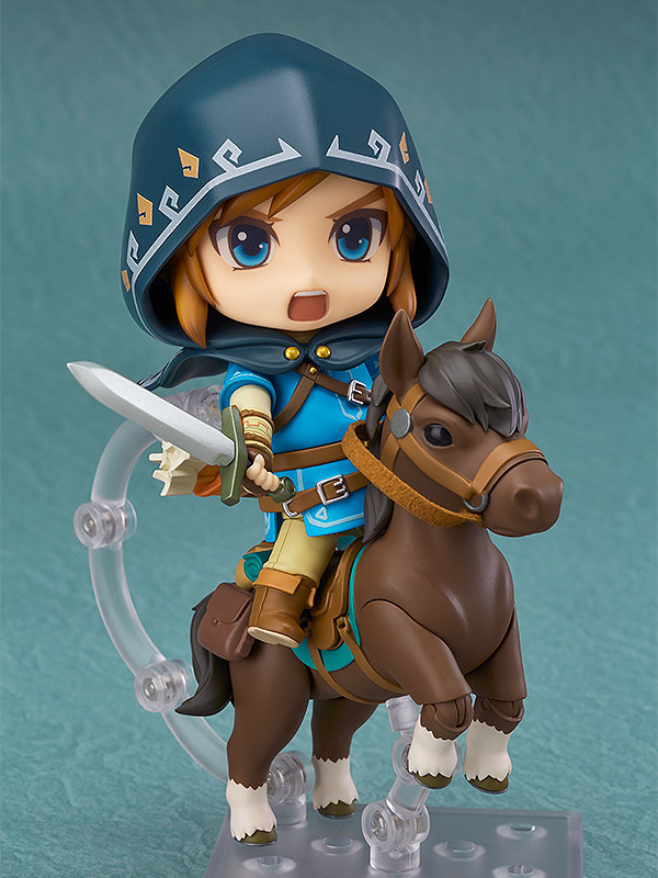 Legends of Zelda Breath of the Wild Link Nendoroid (#733 DX) Breath of the Wild ver., DX Edition (Good Smile Company)