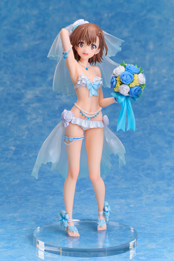 A Certain Scientific Railgun Misaka Mikoto Wedding Swimsuit Ver. (A Dimension)