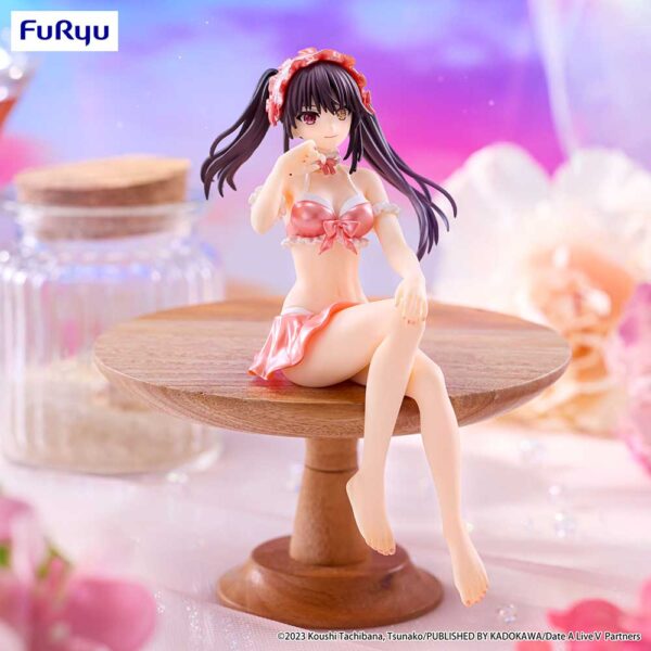Date A Live Tokisaki Kurumi Noodle Stopper Figure Swimsuit, Pastel Red ver. (FuRyu)