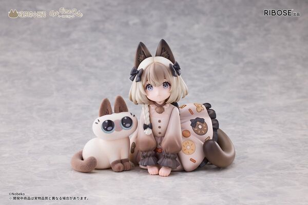 Original DLC Series Tea Time Cats x Siamese Cat Azuki san Friendship Collabora on Exclusive Set (Ribose)