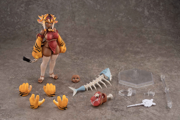Original Ore no Isekai Bouken (RPG 04) Tiger Girl Gal (Snail Shell) Complete Parts