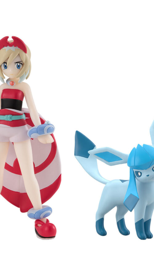 Pocket Monsters Kai Glaceon Bandai Shokugan Candy Toy Pokémon Scale World (Bandai)