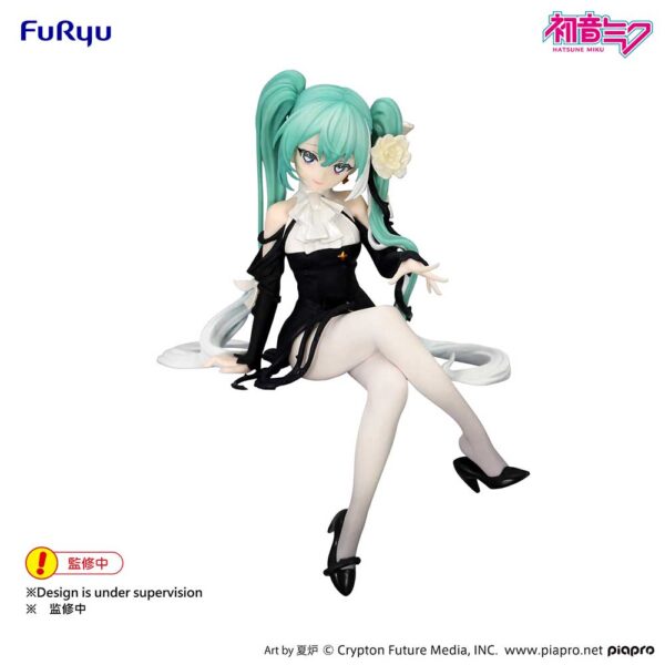 Vocaloid Hatsune Miku Flower Fairy Noodle Stopper Figure White Rose (FuRyu)