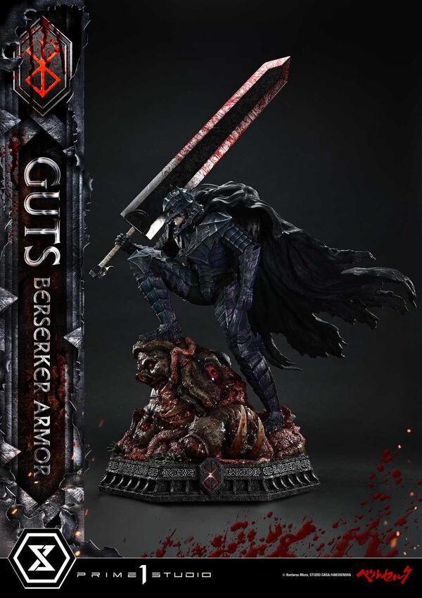 Berserk Guts Ultimate Premium Masterline (UPMBR 20) Berserker Armor, Grunbeld VS Guts (Prime 1 Studio)