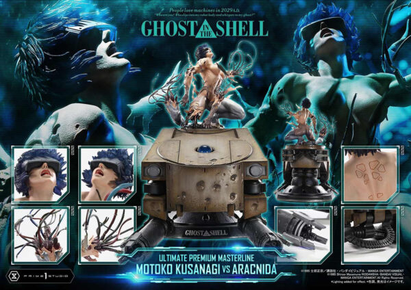 Ghost in the Shell Kusanagi Motoko Ultimate Premium Masterline (UPMGITS 02) VS Arachnida (Prime 1 Studio)