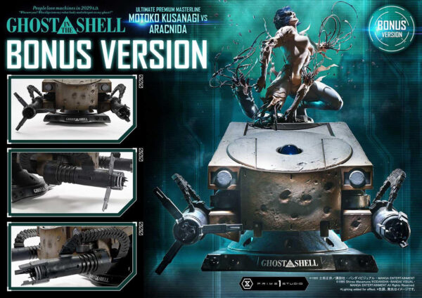 Ghost in the Shell Kusanagi Motoko Ultimate Premium Masterline (UPMGITS 02S) VS Arachnida, Bonus Version (Prime 1 Studio)