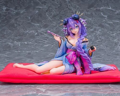 Neptunia x SENRAN KAGURA Ninja Wars Purple Heart KDcolle Kimono Ver. (Kadokawa)
