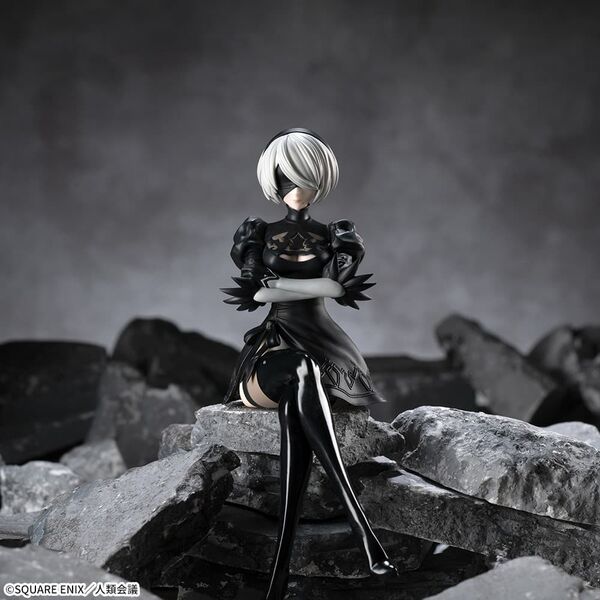 NieR Automata Ver1.1a YoRHa No. 2 Type B Premium Chokonose Figure (SEGA)