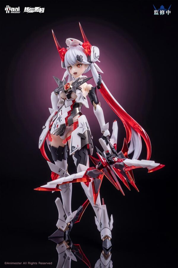 Nuclear Gold Reconstruction Polaris Star White Articulated Plastic Model Kit (AniMester)