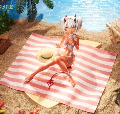 Original SSR Figure Caffeine chan Summer Ver. (Infinity Studio)