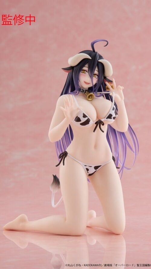 Overlord Albedo Desktop Cute Cowprint Swimsuit Ver. (Taito)