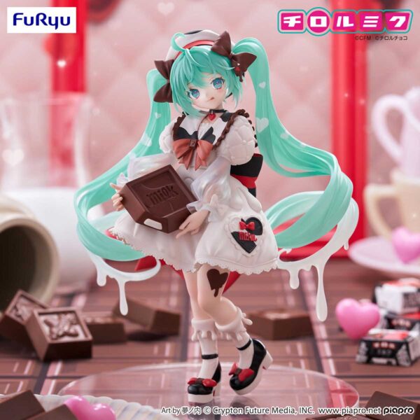 Piapro Characters Hatsune Miku Hatsune Miku x Tirol Chocolate Trio Try iT Figure Milk ver. (FuRyu)