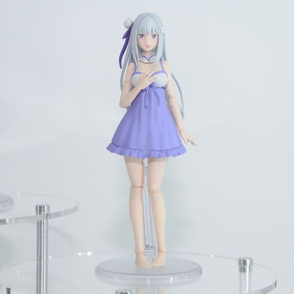 ReZero kara Hajimeru Isekai Seikatsu Emilia Kadokawa Plastic Model Series DX Ver. (Kadokawa)