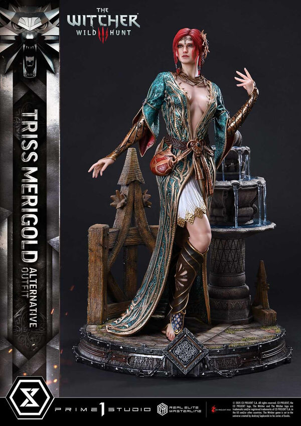 The Witcher 3 Wild Hunt Triss Merigold Real Elite Masterline (REMW3 01) Alternate Outfit (Prime 1 Studio)