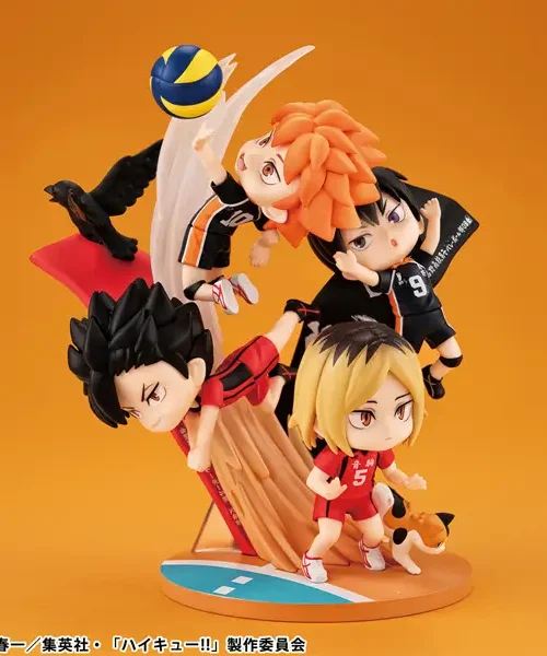 Haikyuu!! Hinata Shouyou Kageyama Tobio Kozume Kenma Kuroo Tetsurou FigUnity (MegaHouse)