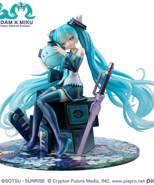 Kidou Senshi Gundam 00 Piapro Characters Hatsune Miku Gundam x Miku Anniversary Special Project Lucrea (MegaHouse)