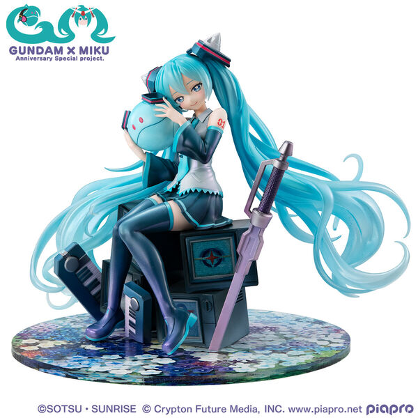 Kidou Senshi Gundam 00 Piapro Characters Hatsune Miku Gundam x Miku Anniversary Special Project Lucrea (MegaHouse)