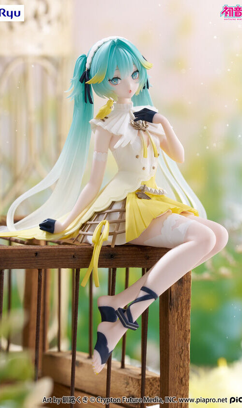 Piapro Characters Hatsune Miku Noodle Stopper Figure Canary (FuRyu)