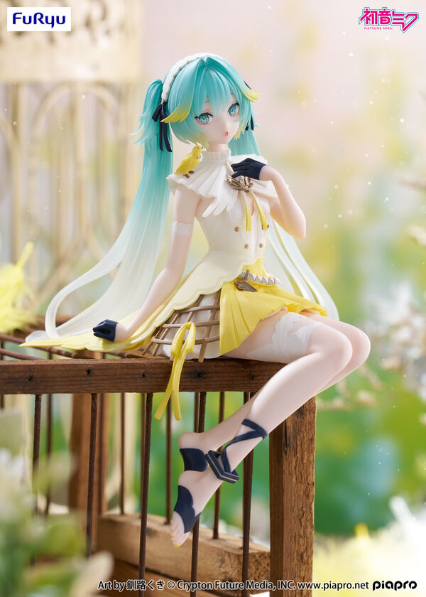 Piapro Characters Hatsune Miku Noodle Stopper Figure Canary (FuRyu)