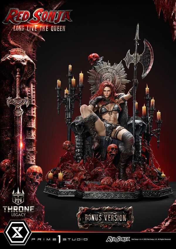 Red Sonja Throne Legacy (TLCRS 01S) Long Live the Queen, Bonus Version (Prime 1 Studio)