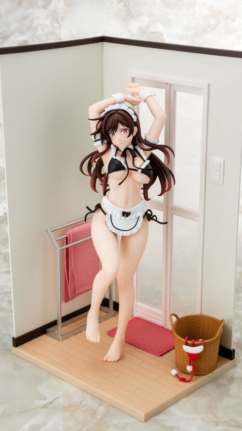 Rent a Girlfriend Mizuhara Chizuru Maid Bikini ni Okigae (Hakoiri Musume)