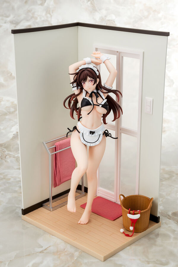 Rent a Girlfriend Mizuhara Chizuru Maid Bikini ni Okigae (Hakoiri Musume)