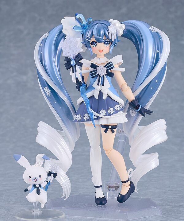 Vocaloid Hatsune Miku Figma (#669) Snow, Crystal Snow Ver. (Good Smile Company)