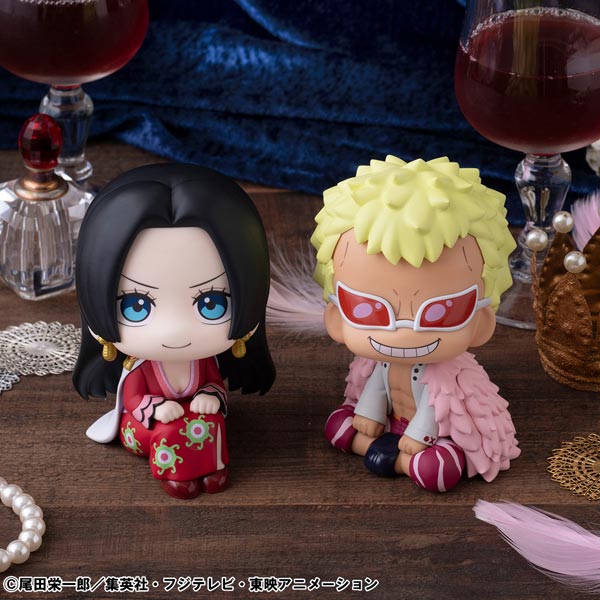 One Piece Boa Hancock & Donquixote Doflamingo Set Look Up (MegaHouse)