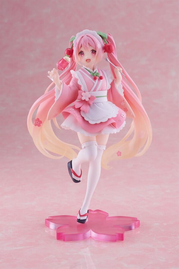 Piapro Characters Hatsune Miku Sakura Miku Newley Written Figure Japanese Cafe Ver. (Taito)