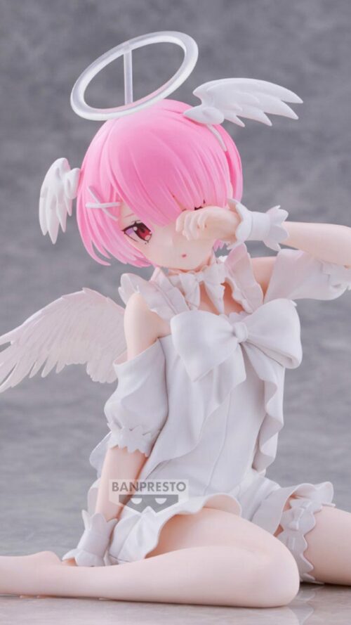 ReZero kara Hajimeru Isekai Seikatsu Ram Relax Time Sweet Angel Ver. (Bandai Spirits) ReZero kara Hajimeru Isekai Seikatsu Ram Relax Time Sweet Angel Ver. (Bandai Spirits)