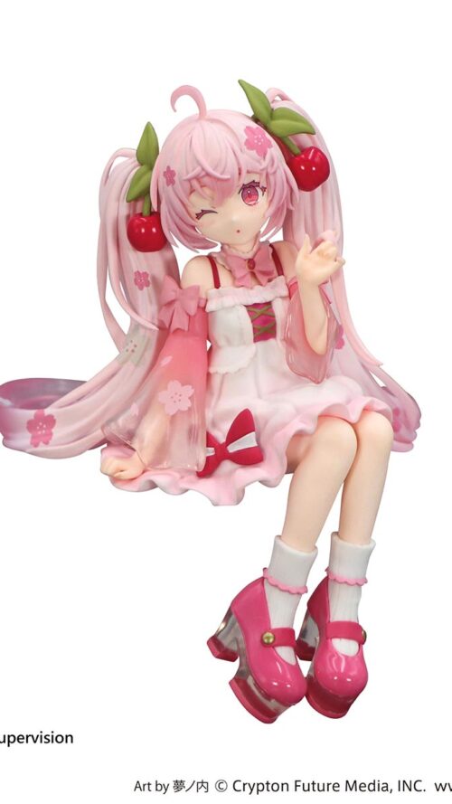 Vocaloid Hatsune Miku Noodle Stopper Figure Sakura, 2025, Wink Ver. (FuRyu)