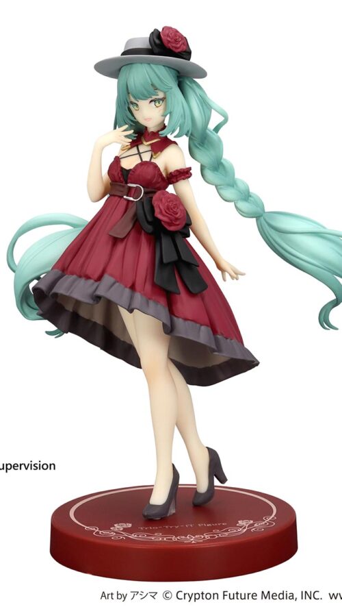 Vocaloid Hatsune Miku Trio Try iT Figure Red Dress Ver. (FuRyu)