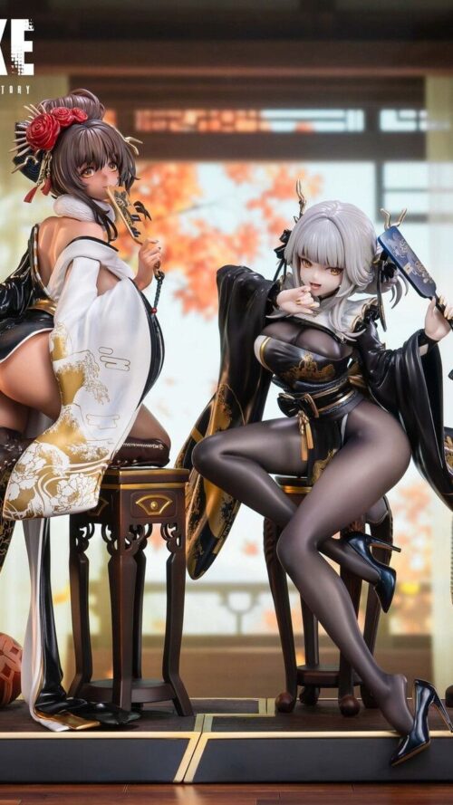 Goddess of Victory Nikke Blanc and Noir Set White and Black Rabbit (Stargazer) Goddess of Victory Nikke Blanc and Noir Set White and Black Rabbit (Stargazer)