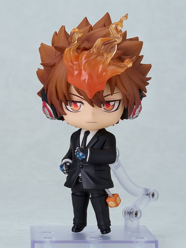 Katekyou Hitman REBORN! Natsu Sawada Tsunayoshi Nendoroid (#2950) Black Suit Ver. (Orange Rouge)